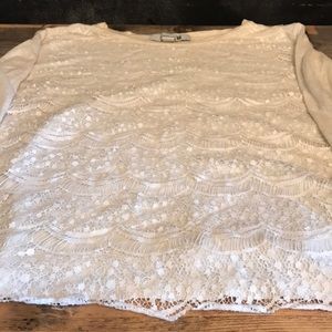 Juniors Medium Forever 21 Long Sleeved Shirt